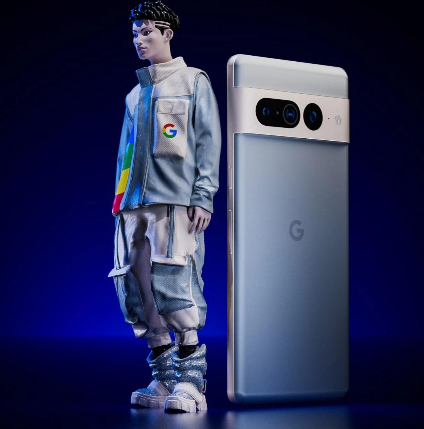 Google NPC character — design iteration 1